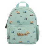 Mochila Infantil Trucks Personalizable Tutete