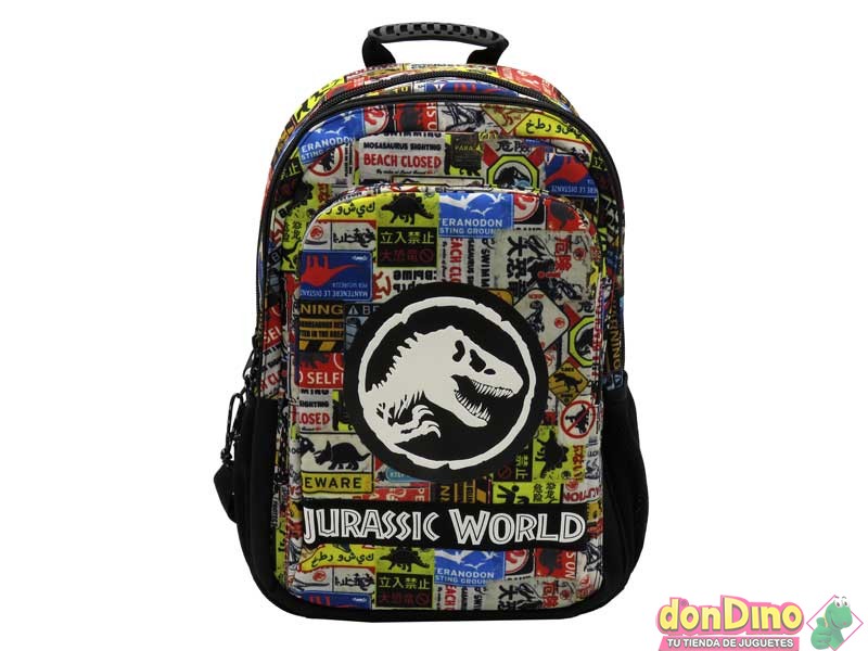 mochila-jurassic-world-535mpc-1.jpg Mochila jurassic world 43cm.adapt. Juguetes donDino - Imagen 1
