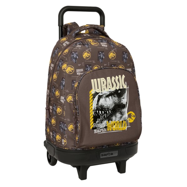 mochila-jurassic-world-591vjz-1.jpg Mochila Escolar JURASSIC WORLD Rules, Grande 45 cm. Con Carro - Imagen 1