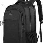 MATEIN Mochila Portatil Hombre Impermeable, Mochila Ordenador Portatil 15.6 | Mochila Trabajo de Gran Capacidad, Mochila Antirrobo, Laptop Backpack ...