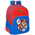 Mochila Super Mario Bros adaptable 42cm