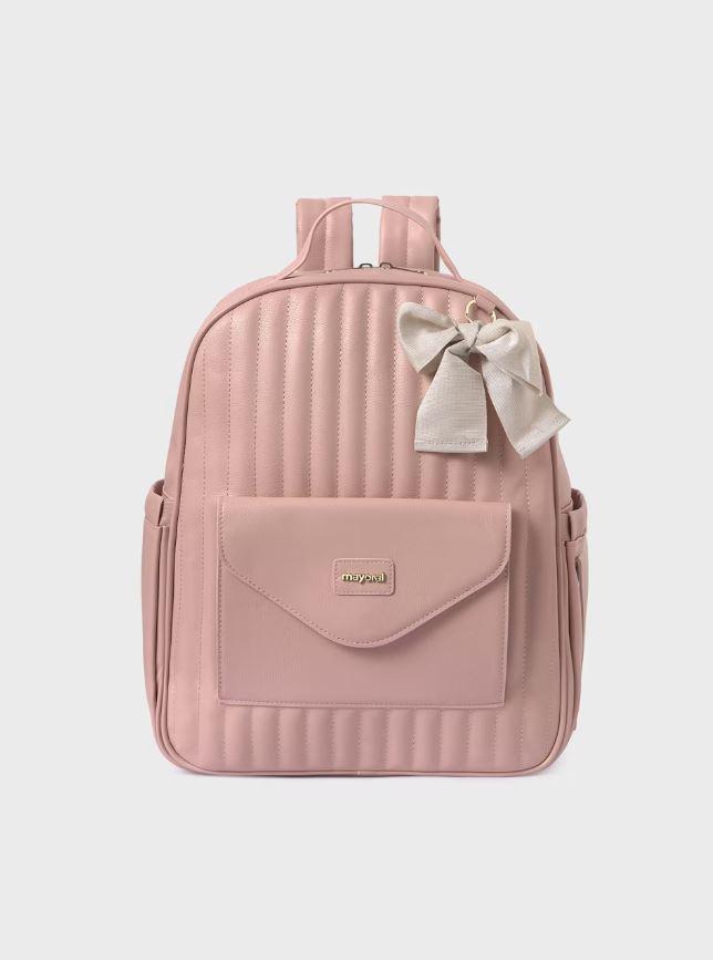 mochila-maternidad-244gjk-1.jpg Mayoral Mochila acolchada 30 19353 035 Misty pink - Imagen 1