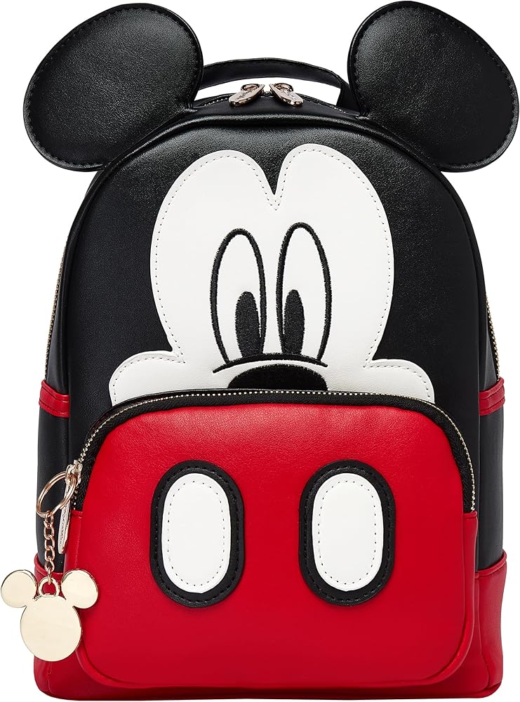 mochila-mickey-mouse-258uuy-1.jpg Disney Mochila Mickey Mouse | Bolsa Mickey Mouse Para Mujer | Mini Mochilas Mujer | Talla Unica Negro : Amazon.es: Moda - Imagen 1