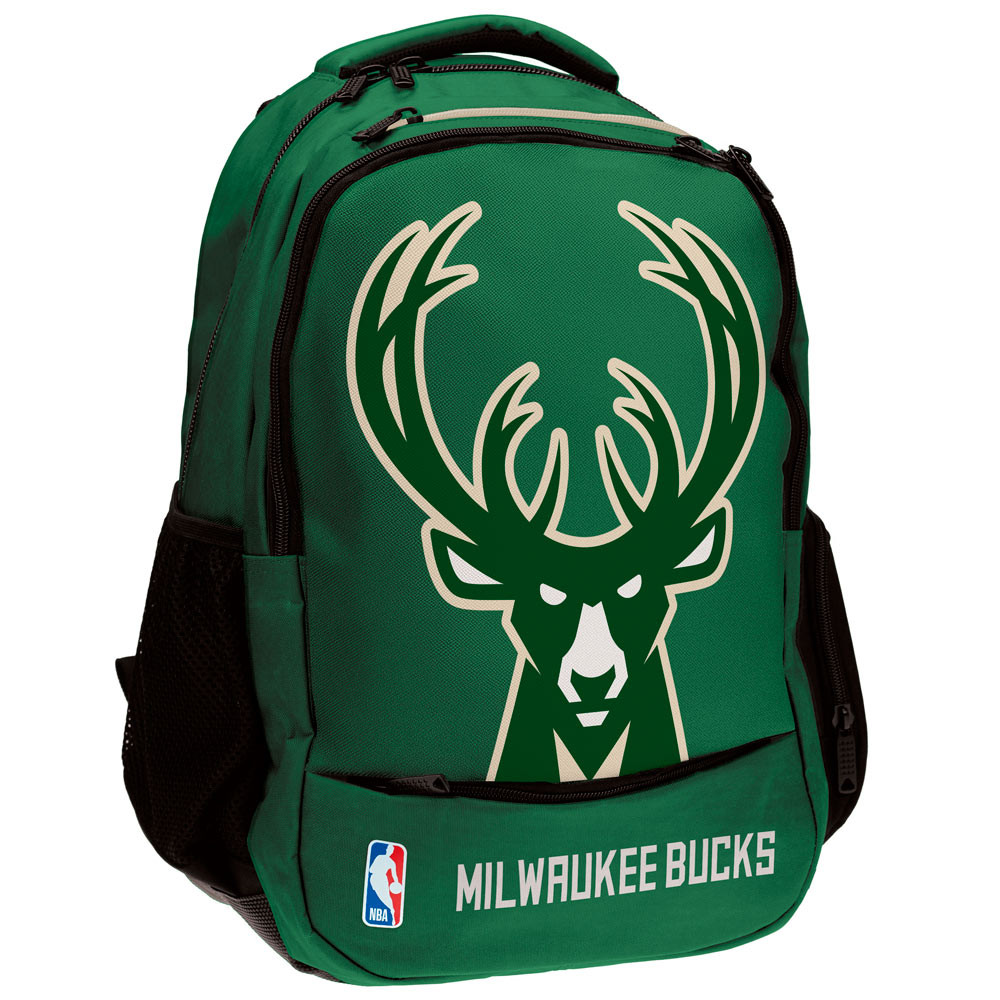 mochila-milwaukee-836zsi-1.jpg Mochila NBA Milwaukee Bucks Baloncesto 43 CM 2 Cpt - Imagen 1