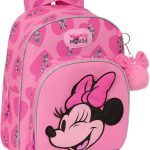 Safta MINNIE MOUSE LOVING Mochila Infantil, Ideal para Niños de Diferentes Edades, Cómoda y Versátil, Calidad y Resistencia, 28x10x34 cm, Color Rosa : Amazon.es: Moda