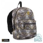 Mochila estampada con RFID National Geographic Globe Trotter