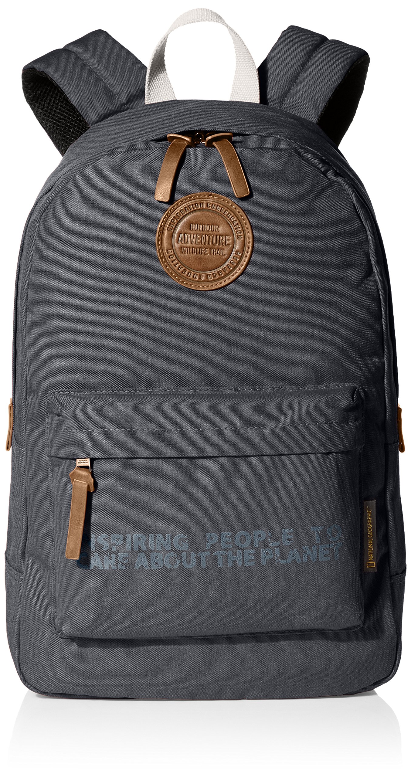 mochila-national-geographic-834cvd-1.jpg National Geographic Mochila casual gris antracita : Amazon.es: Moda - Imagen 1