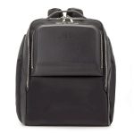 Mochila negra grande de lujo de hombre | SCHARLAU