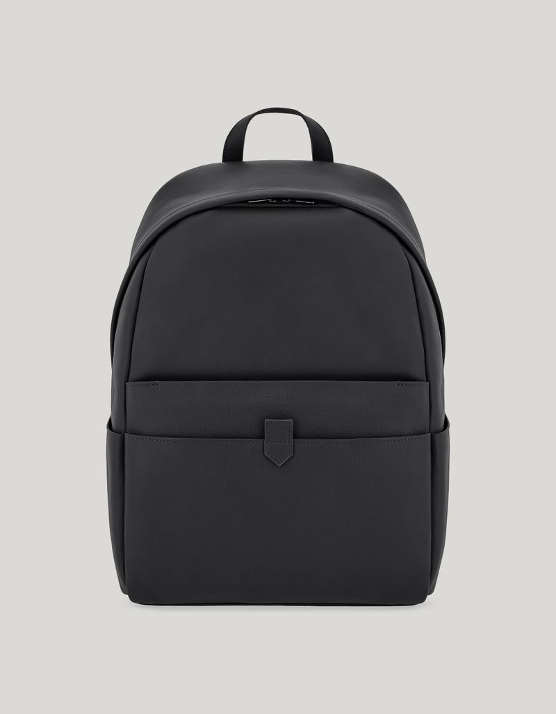 mochila-negra-hombre-891qlo-1.jpg Mochila elegante de piel para hombre Canali ES - Imagen 1