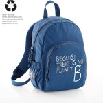 Miquelrius Mochila Escolar Infantil Doble Compartimento, Nylon Reciclado, Capacidad 12 L, Asas Ergonómicas, Bolsillos para Botella y Organizador, ...
