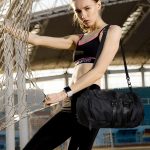 Gym Bolsa Deporte Polipiel Mochila Deporte Mujer Bolsa Deporte Unisex Para Gimnasio Y Viaje