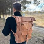 MOCHILA DE CUERO GRANDE ARTESANAL | MOCHILAS DE HOMBRE | MODA HOMBRE – Las Pitiusas Moda ®
