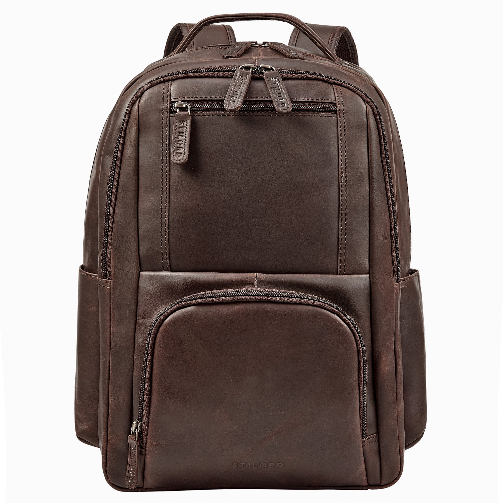mochila-piel-hombre-971pyl-1.jpg Evan" Mochila Piel Hombre Grande para 15.6 16 Pulgadas – STILORD - Imagen 1