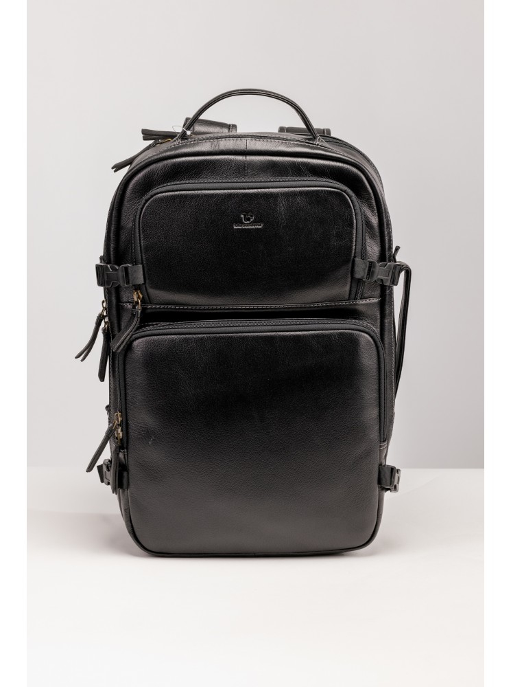 mochila-piel-hombre-971uht-1.jpg MOCHILA DE PIEL PARA HOMBRE | MOCHILA DE VIAJE| AUTENTICA PIEL | LOLA SANDOVAL - Imagen 1