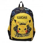 Mochila Personalizable Escolar Grande Pokemon Pikachu Skate Colección 43Cm La Vida Es Algo Más