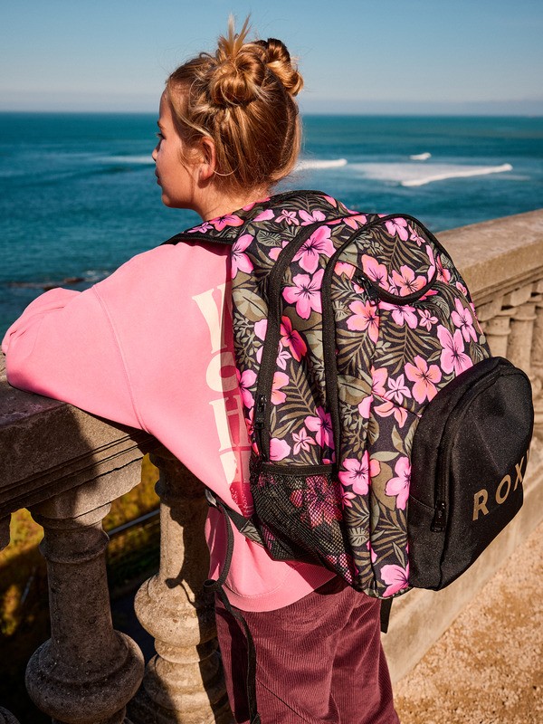 mochila-roxy-793ifx-1.jpg Shadow Swell Printed Mochila mediana Negro mujer | Roxy - Imagen 1
