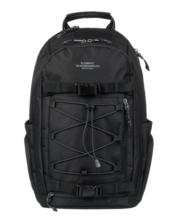 mochila-skate-248mqs-1.jpg Scheme Skate Mochila híbrida grande para skate Negro Unisex | Element - Imagen 1