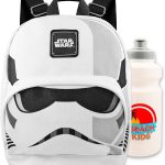 Star Wars Juego de mini mochila – Mochila de lona Storm Trooper de 10 pulgadas con bolsillo