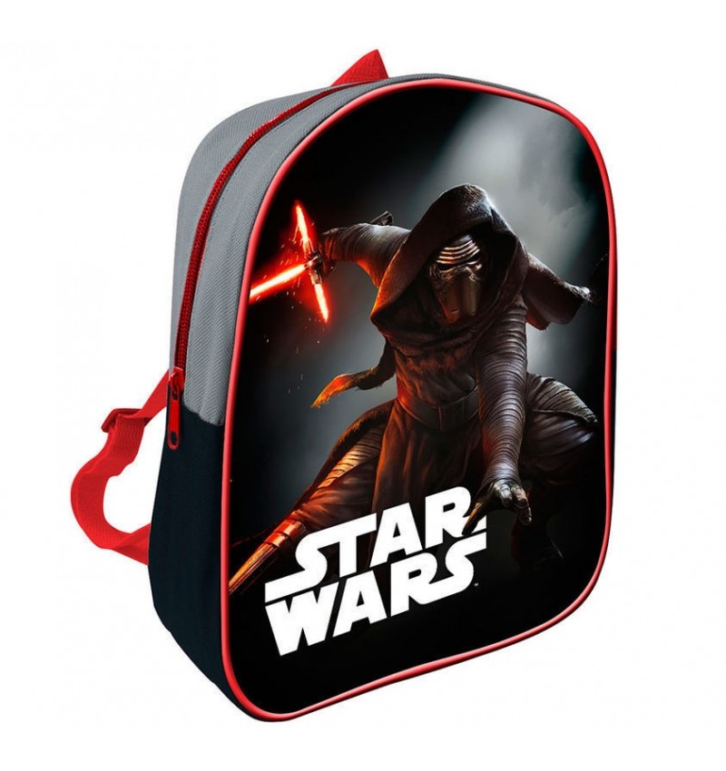 mochila-star-wars-970nrc-1.jpg Mochila infantil de Star Wars Episodio VII Kylo Ren 30 x 22 x 7 cm. - Imagen 1