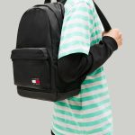 Mochila Tommy Hilfiger Tjm Ess Daily + Dome Backpack Negro