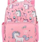 Mochila Unicornio Para Niña Aucuu – Escolar De Gran Capacidad Con Espalda Acolchada, Cremalleras Dobles Y Cintas Ajustables – Ideal Para Primaria