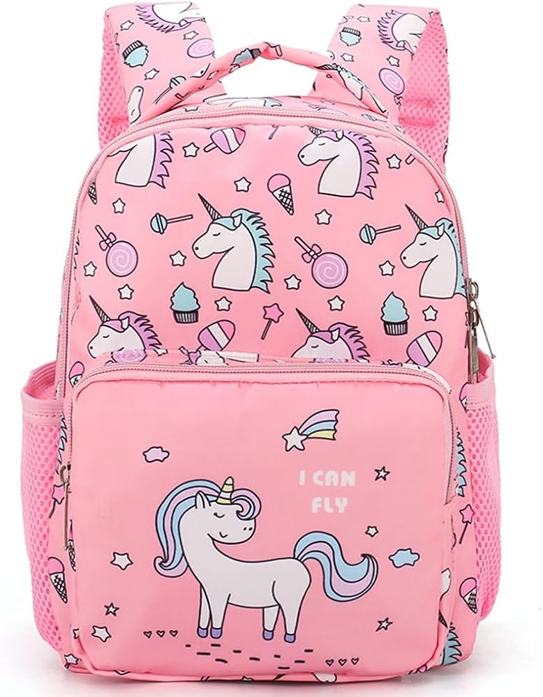 mochila-unicornio-016xbb-1.jpg Mochila Unicornio Para Niña Aucuu – Escolar De Gran Capacidad Con Espalda Acolchada, Cremalleras Dobles Y Cintas Ajustables – Ideal Para Primaria - Imagen 1