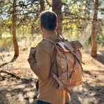 MOCHILA GRANDE DE CUERO AUTÉNTICO HECHO A MANO – Las Pitiusas Moda ®