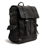 Mochila Vintage Moto Trip Machine Rambler Negro