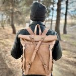 MOCHILA MEDIANA DE CUERO VINTAGE | MOCHILAS MASCULINAS | MODA HOMBRE – Las Pitiusas Moda ®