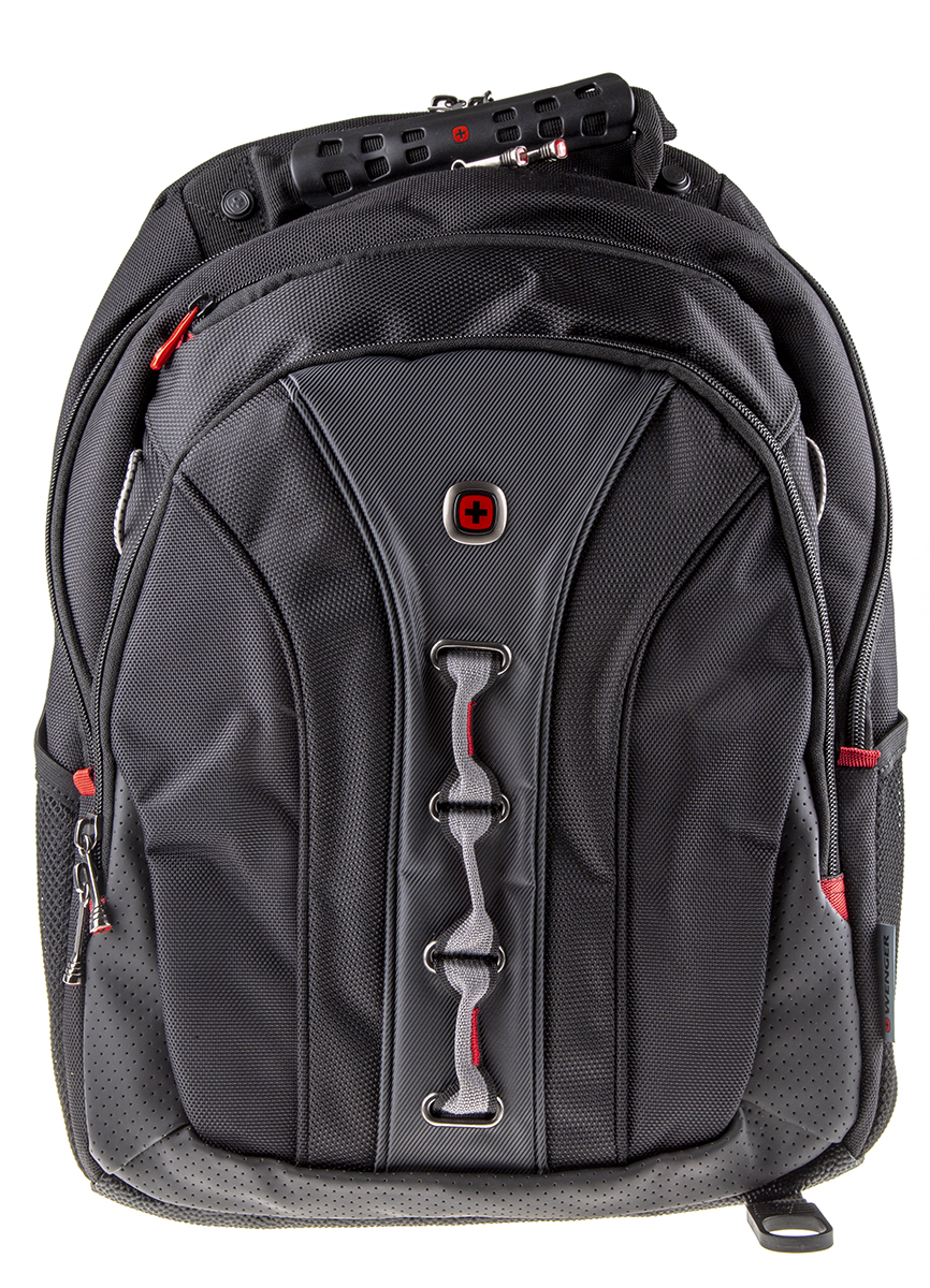 mochila-wenger-192xxr-1.jpg Maletín para portátil Wenger Legacy 16 plg Negro Nailon Mochila, 419.1 mm - Imagen 1