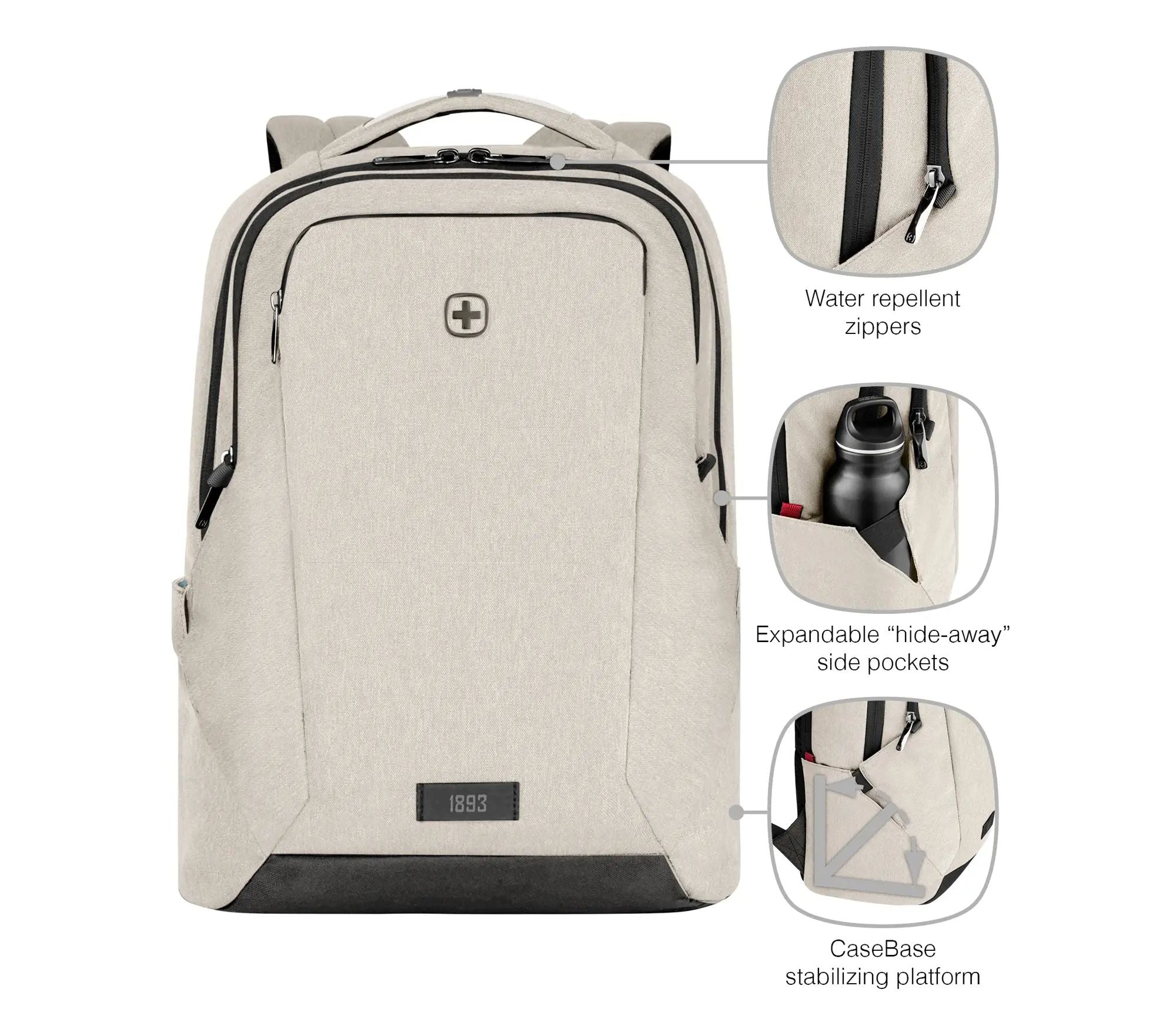 mochila-wenger-199jgw-1.jpg WENGER MX PROFESSIONAL Mochila para Portátil de 16" Sand - Imagen 1