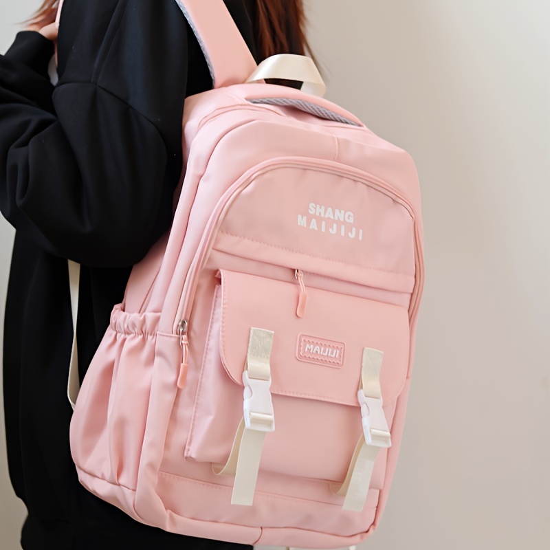 mochilas-aesthetic-254jau-1.jpg Mochilas Aesthetic Mochilas Escolares Rosa Mochila Escolar Niñas Ideal Secundaria Temu Colombia - Imagen 1