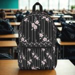Mochila floral negra: mochila escolar gótica grunge, estilo alternativo Y2K Etsy España