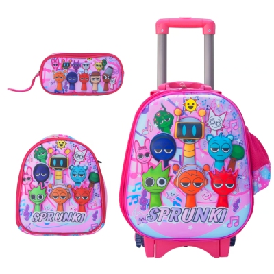 mochilas-con-ruedas-para-ninas-972kkg.jpg Mochilas Infantiles Mochila Ruedas Niña Pequeña Mochila Niña Mochilas Escolares Pequeñ - Imagen 1