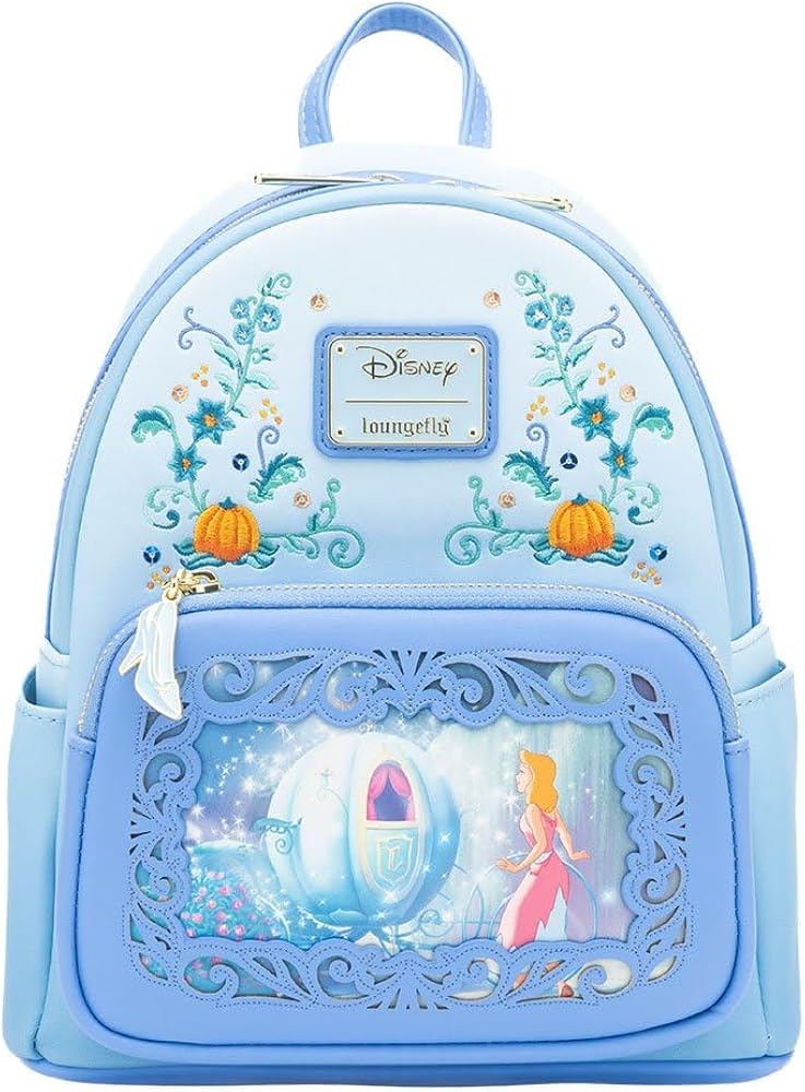 mochilas-disney-128gfj-1.jpg Loungefly DISNEY – Ventana Cenicienta – Mini mochila exclusiva Ed', multicolor, Mini sac à dos : Amazon.es: Moda - Imagen 1