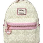 Loungefly Bolso de hombro grabada estilo damasco de princesas de Disney con doble correa para mujer : Amazon.es: Moda