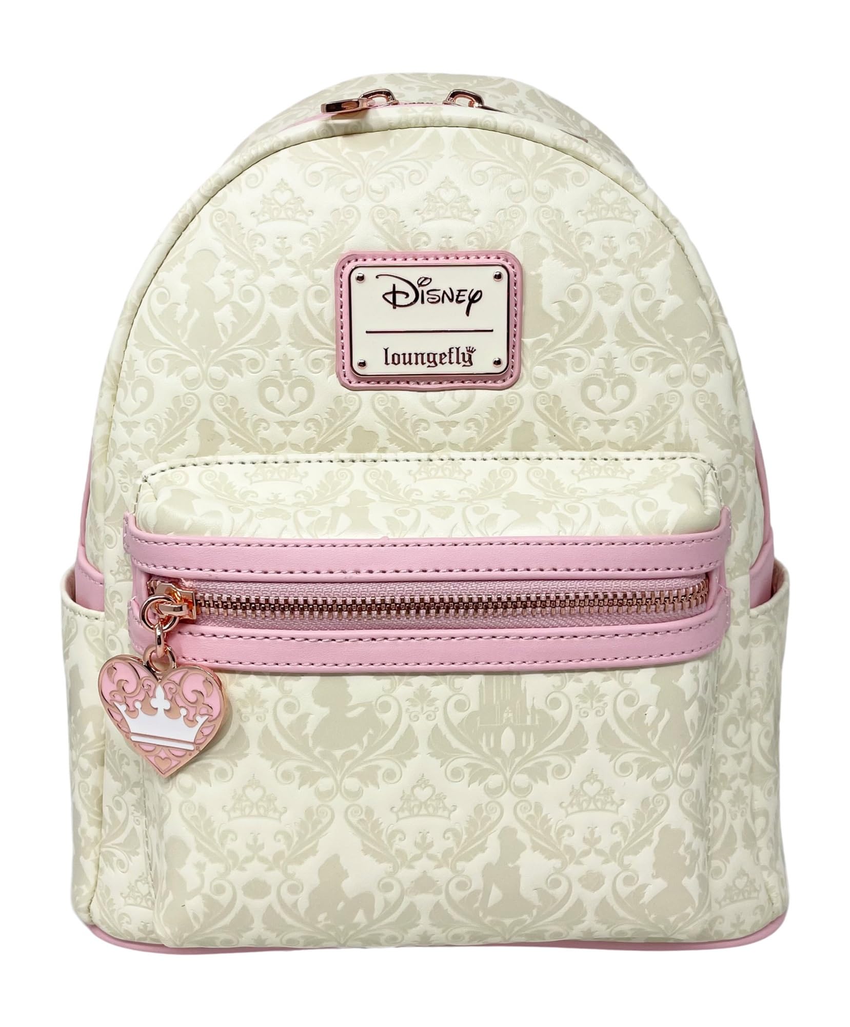 mochilas-disney-577zuq-1.jpg Loungefly Bolso de hombro grabada estilo damasco de princesas de Disney con doble correa para mujer : Amazon.es: Moda - Imagen 1
