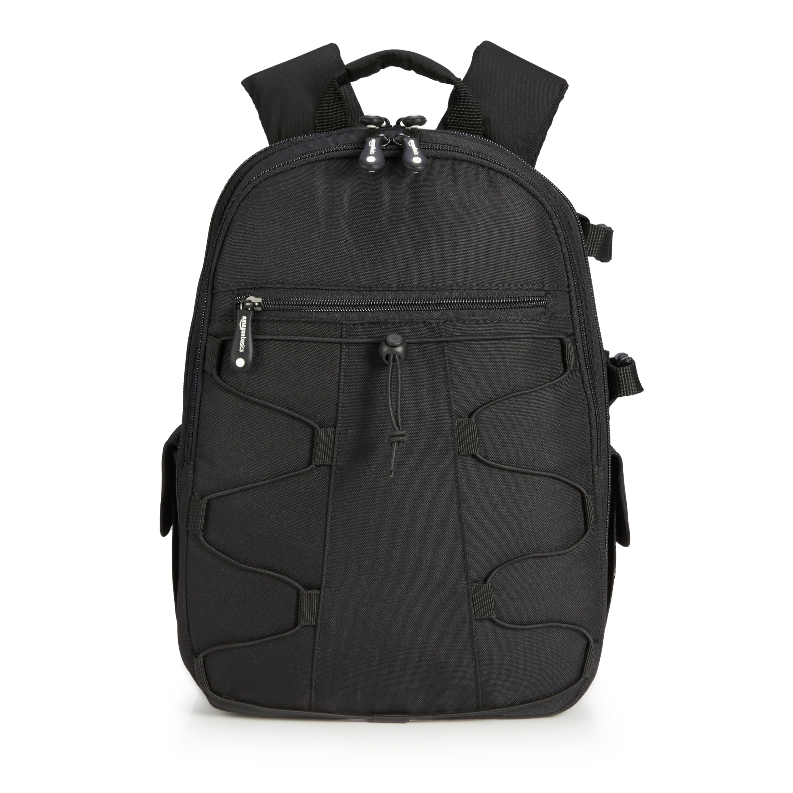mochilas-en-amazon-554mab-1.jpg Amazon Basics Mochila para Cámara de Gran Capacidad con Acolchado Interno para DSLR y Accesorios, Impermeable y Resistente a los Golpes, 30 x 15 x 37 ... - Imagen 1