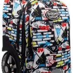 Mochila Trolley XXL serie Street Art con grandes ruedas — Cartabon