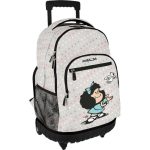 Mochila con Ruedas y Carro Roller Mafalda Bird
