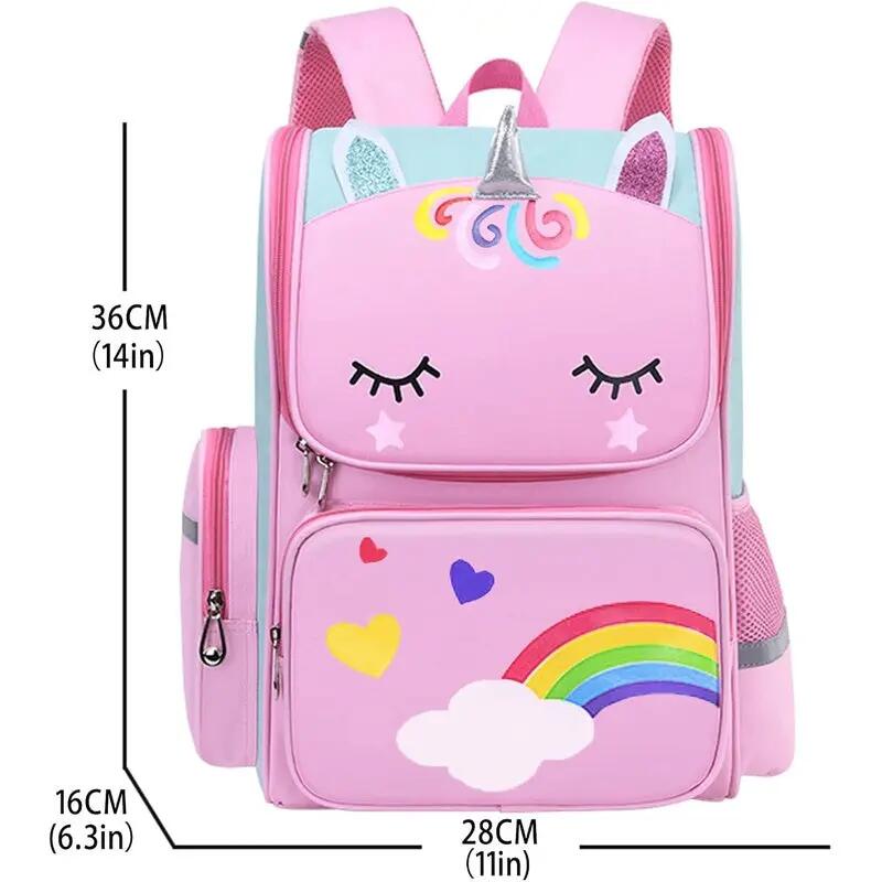mochilas-escolares-para-ninas-444cda.jpg Mochila de unicornio , mochilas escolares para niñas, niños, infantil,azul | Decathlon - Imagen 1