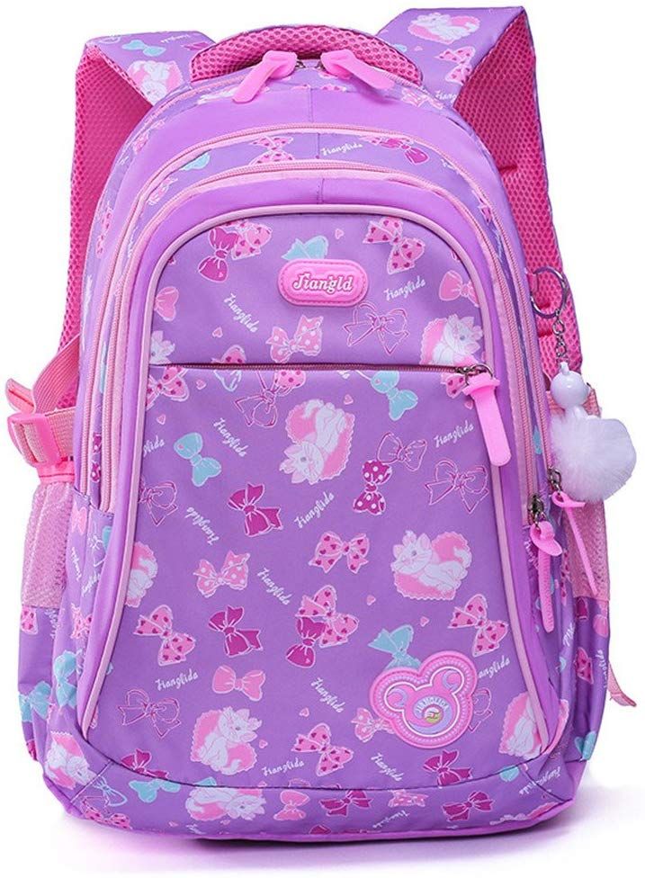 mochilas-escolares-para-ninas-643cxi.jpg Mochila Escolar Con Cremallera Mochila Escolar Para Niñas Con Diseño Moderno Y Espacio Amplio Ideal Para Primaria Y Secundaria - Imagen 1