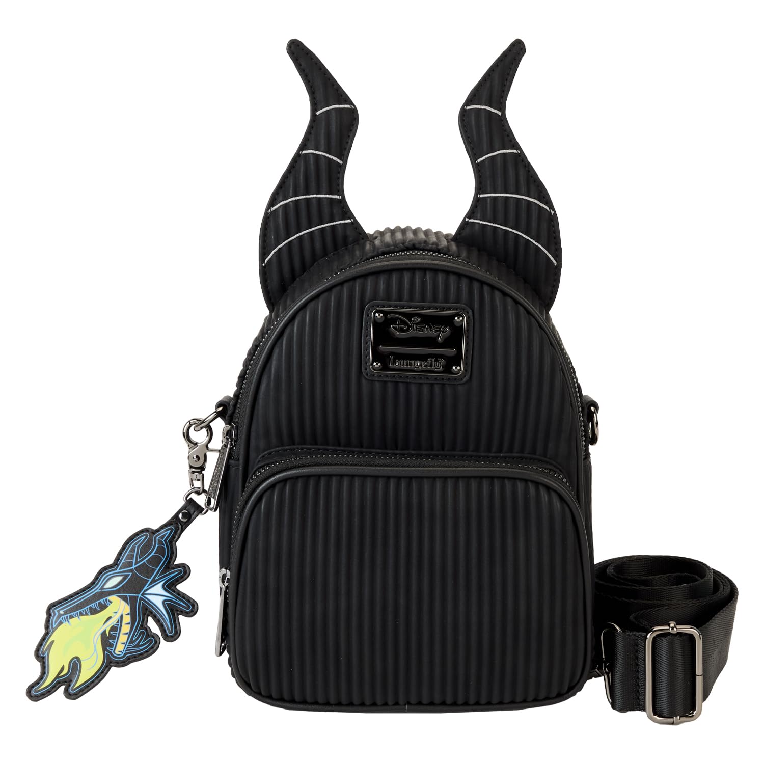 mochilas-loungefly-360cfy-1.jpg Loungefly Disney Villains Maleficent Maléfica Mini Mochila Convertible : Amazon.es: Moda - Imagen 1