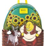Loungefly Mini Mochila Donkey de Shrek en Marrón