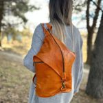 MOCHILA DE MUJER DE PIEL CON CIERRE ANTIRROBO | MOCHILAS ORIGINALES – Las Pitiusas Moda ®