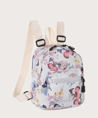 mochilas-shein-477bqx-1.jpg SHEIN Mini Fashion All Over Butterfly, Graphic, Casual, Nylon, Mini Backpack.  | eBay - Imagen 1
