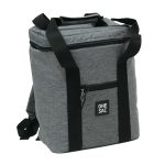 Mochila térmica gris 18L | Ideal para excursiones y comidas frescas