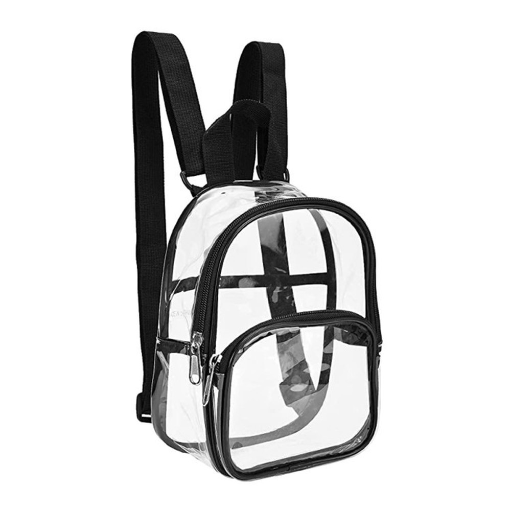 mochilas-transparentes-598oij.png Clear Backpack School Bags Transparent Knapsacks Women PVC Shoulder Bags Unisex | eBay - Imagen 1