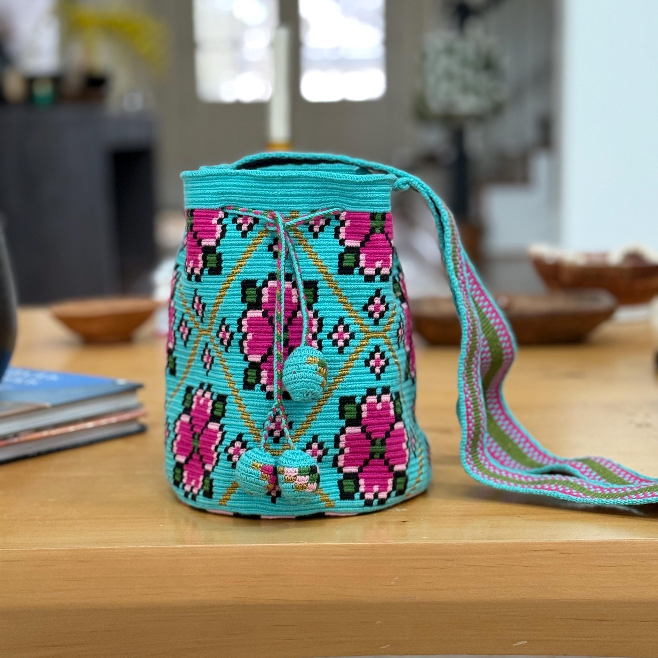 mochilas-wayuu-354ouq-1.jpg Patrones Mochila De Verano Mujer Wayuu Paso Mochilas Wayuu Tejidas A Mano Una Mochila A Crochet - Imagen 1