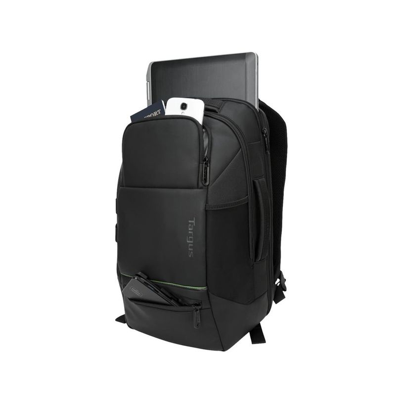 targus-mochila-467zpl-1.jpg Targus Mochila para transporte de portátil 15.6" negro Precios Bajos | Bureau Vallée España - Imagen 1